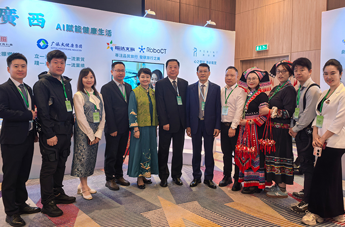 程天科技助力外骨骼亮相2026廣西（澳門）推介會，共探智慧養老新模式！